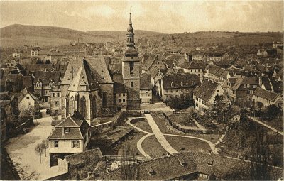 Die Marienkirche vor 1914